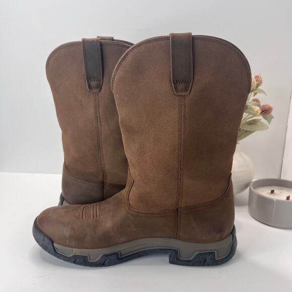 Ariat Terrain Waterproof Leather Hiking Boot Lace Up Dark Coffee Men 12D main image 7